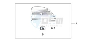 XL1000VA9 Ireland - (EK / ABS) drawing NARROW PANNINR PA