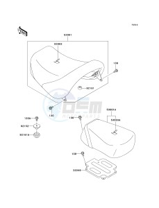 VN 1500 N [VULCAN 1500 CLASSIC] (N4) N4 drawing SEAT