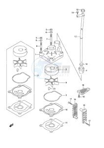 DF 50A drawing Water Pump