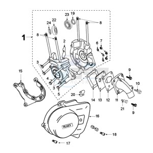 VOGUE V S2Y EU drawing CRANKCASE