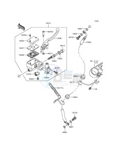 VULCAN 900 CUSTOM VN900CGF GB XX (EU ME A(FRICA) drawing Front Master Cylinder