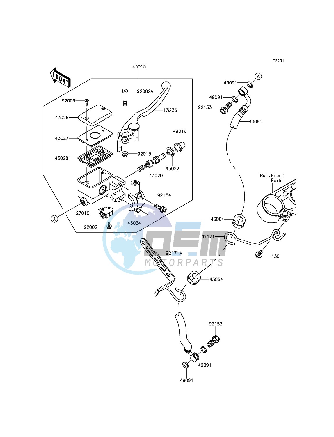 Front Master Cylinder