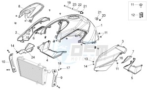 Shiver 750 drawing Central body