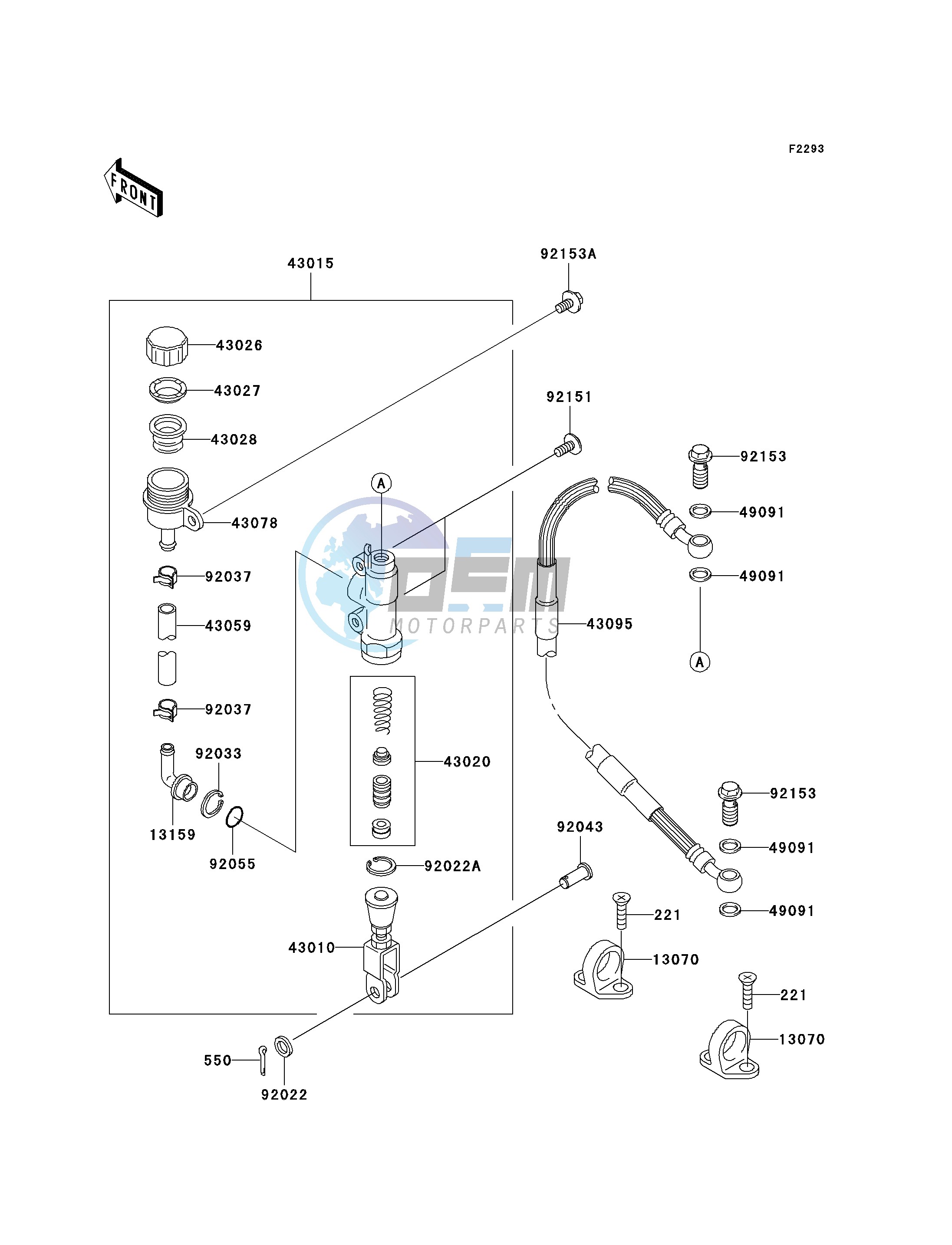 REAR MASTER CYLINDER