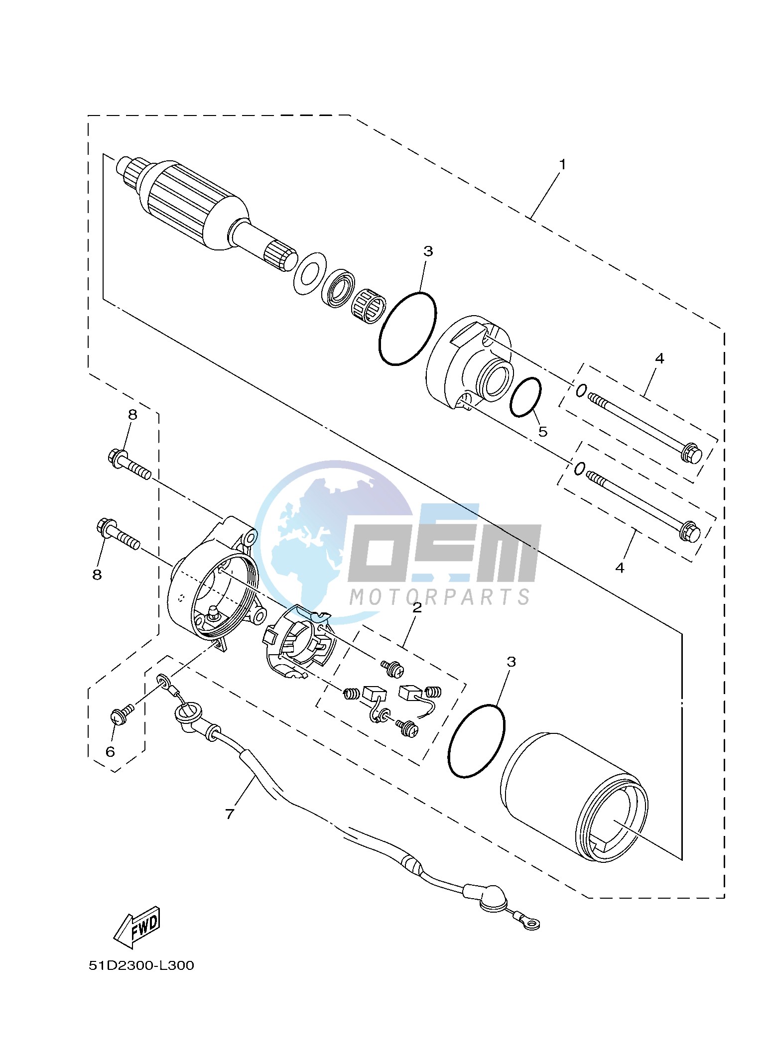 STARTING MOTOR