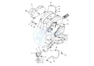 YP MAJESTY 250 drawing INTAKE