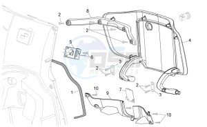 Sport City Cube 125-200 carb e3 drawing Central body I