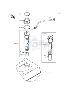 JET_SKI_ULTRA_LX JT1500KDF EU drawing Fuel Pump