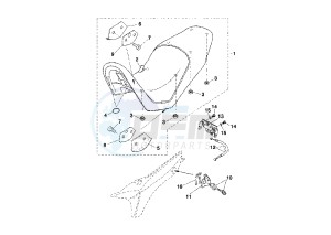 BT BULLDOG 1100 drawing SEAT