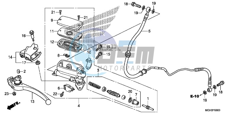 CLUTCH MASTER CYLINDER