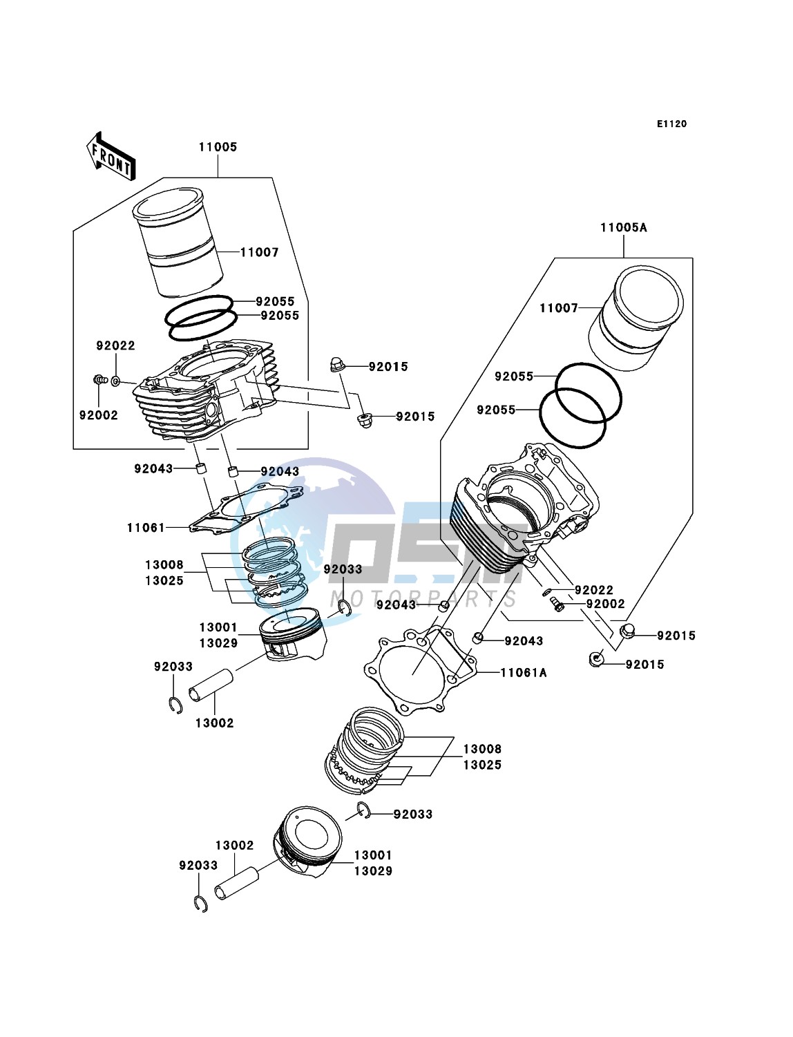 Cylinder/Piston(s)