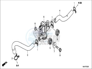 CB500FAH CB500F ED drawing AIR INJECTION SOLENOID VALVE