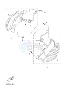 YN50FM NEO'S 4 (2CG7) drawing FLASHER LIGHT