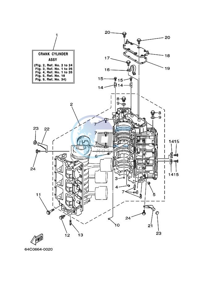 CYLINDER--CRANKCASE