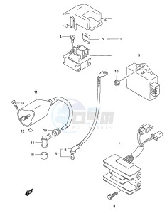 GZ250 (P19) drawing ELECTRICAL