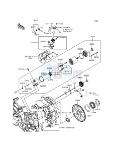 VULCAN_1700_VOYAGER_ABS VN1700BFF GB XX (EU ME A(FRICA) drawing Starter Motor