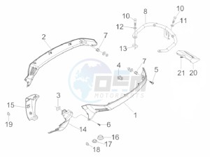 LX 125 4T ie E3 Vietnam drawing Side cover - Spoiler