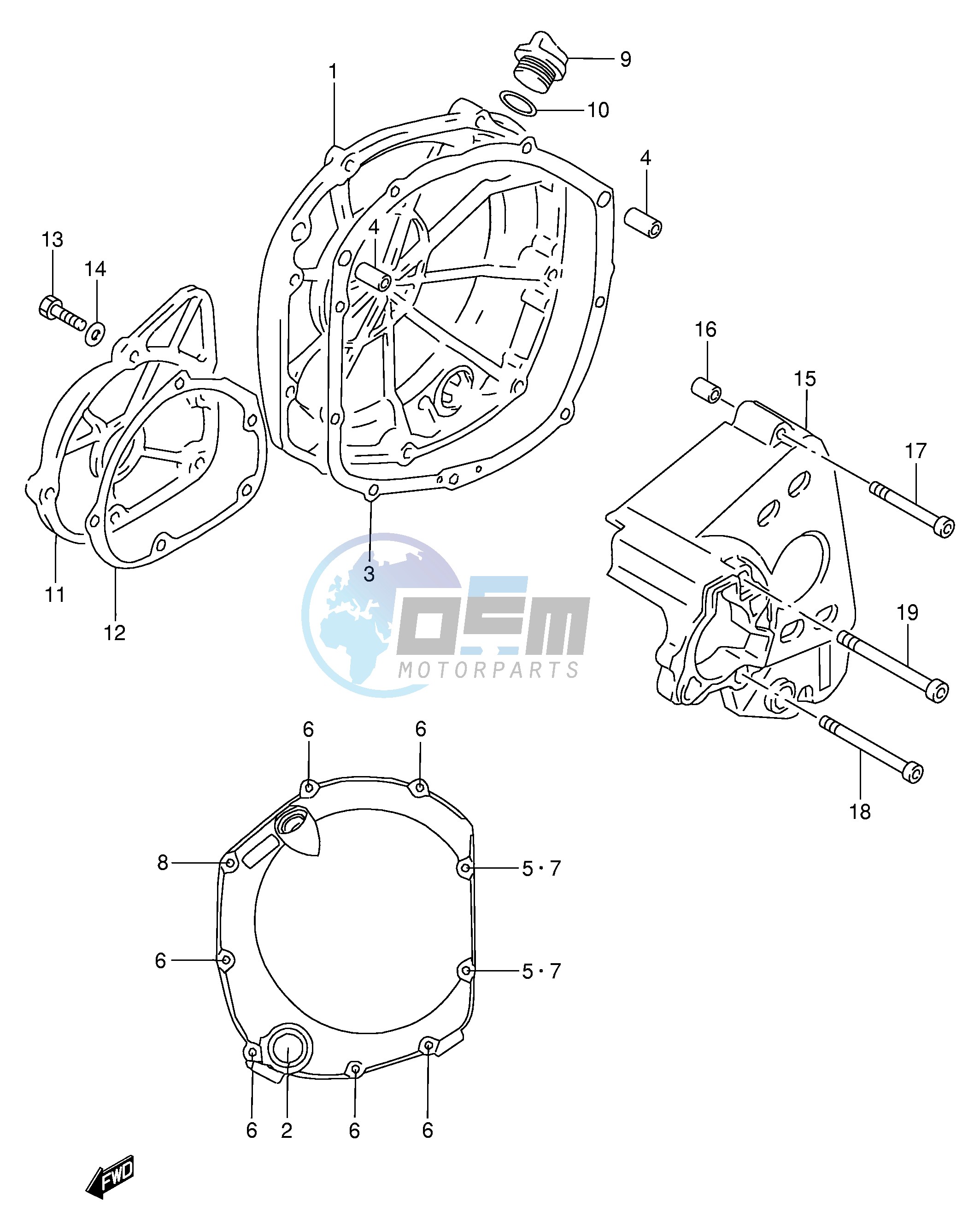 CRANKCASE COVER