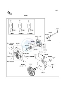 KVF360 4x4 KVF360A7F EU GB drawing Drive Converter