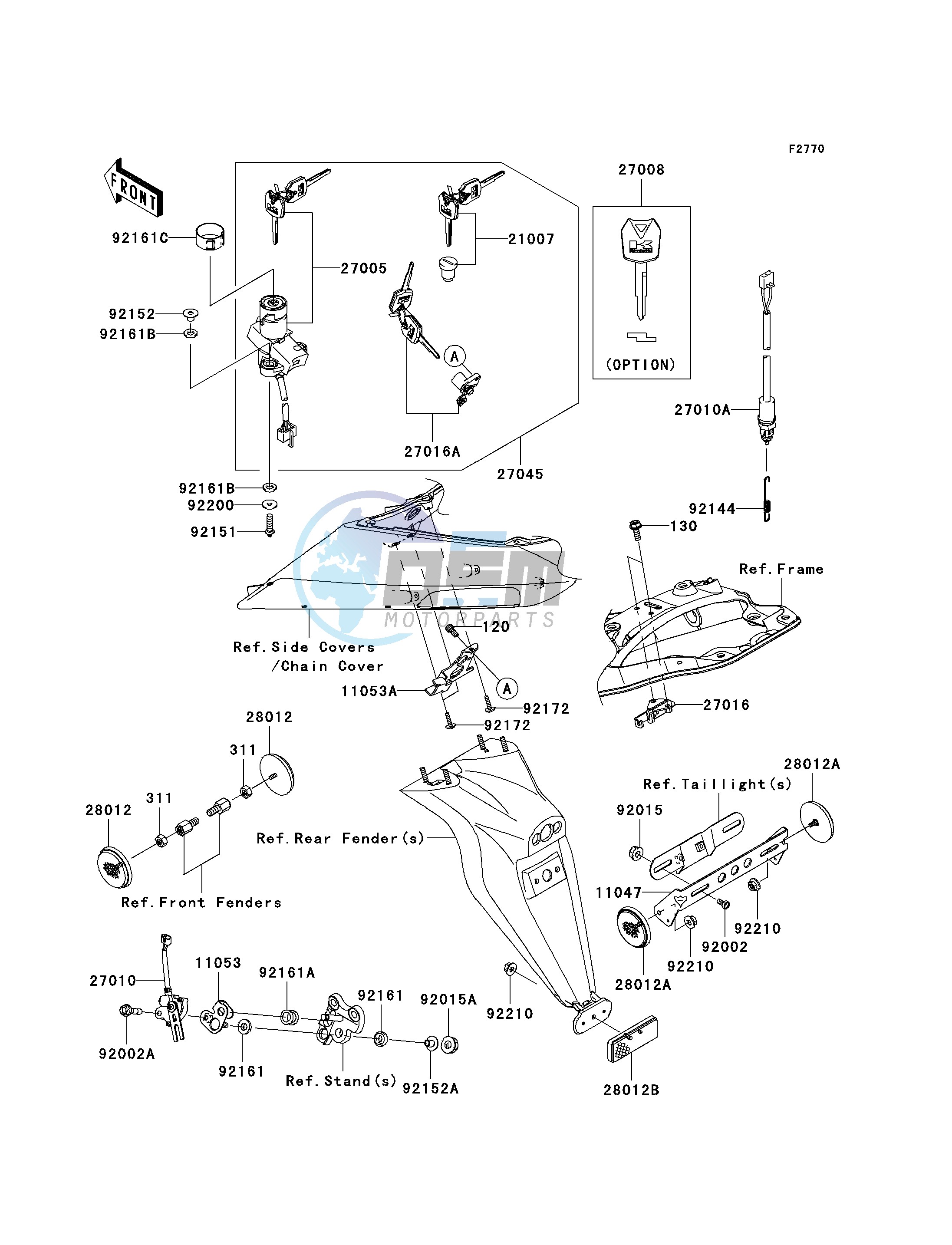 IGNITION SWITCH_LOCKS_REFLECTORS