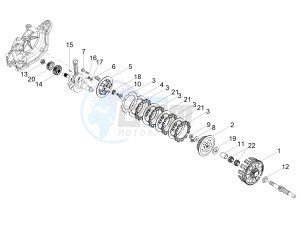 RS 125 Replica E4 ABS (EMEA) drawing Clutch