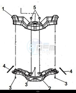 JOYRIDE 300 (LJ30W3-EU) (M3) drawing FR. HANDLE COVER