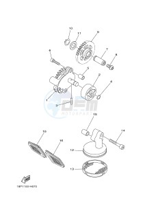 YFZ450R YFZ45YSSG YFZ450R SPECIAL EDITION (1TDT) drawing OIL PUMP