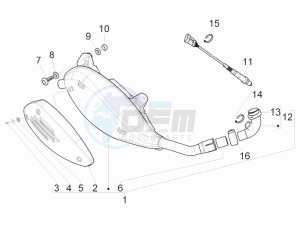 GTS 250 ie China drawing Silencer