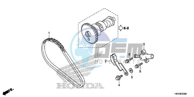 CAM CHAIN/TENSIONER