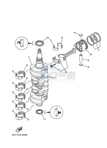 FT50G drawing CRANKSHAFT--PISTON