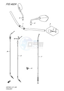 GSR750Z EU drawing HANDLEBAR