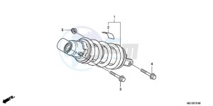 NSA700A9 Australia - (U / MME REF) drawing REAR CUSHION