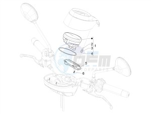 GTV 300HPE SEI GIORNI IE E4 ABS (NAFTA) drawing Meter combination - Cruscotto