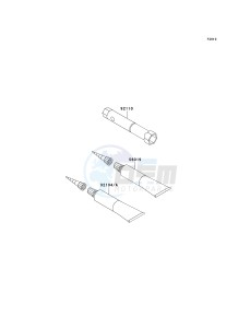 KLX 110 A (KLX110 MONSTER ENERGY) (A6F-A9FA) A9FA drawing OWNERS TOOLS