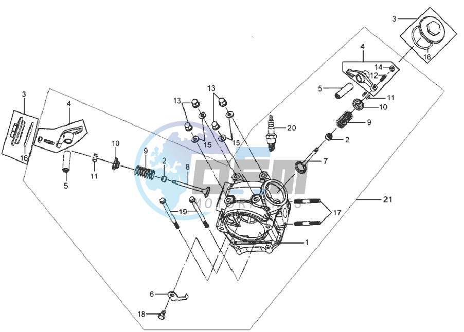 CYLINDER HEAD CPL