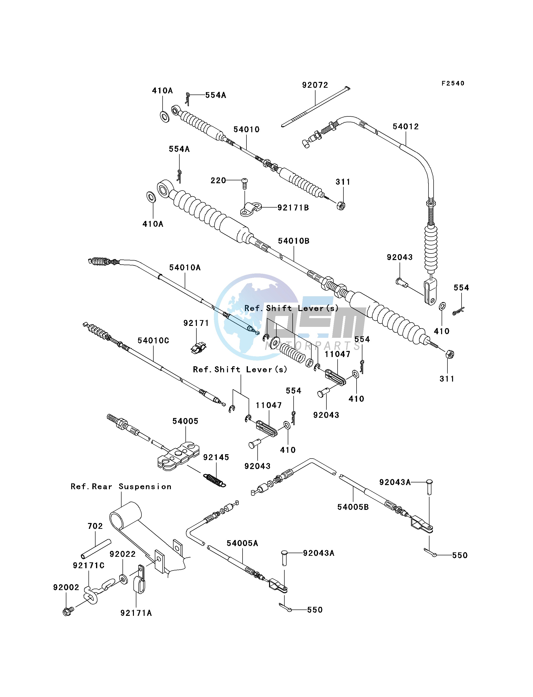 CABLES--  - JK1AFDB1 6B511025- -