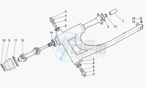 California 1100 Vintage Classic-Touring drawing Transmission complete I