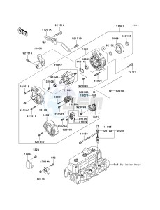 KAF 950 A [MULE 2510 DIESEL] (A1-A3) [MULE 2510 DIESEL] drawing GENERATOR