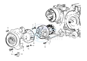 Liberty 125-150 drawing Flywheel magneto