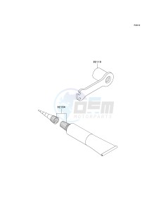 KX 65 A [KX65 MONSTER ENERGY] (A6F - A9FA) A9FA drawing OWNERS TOOLS