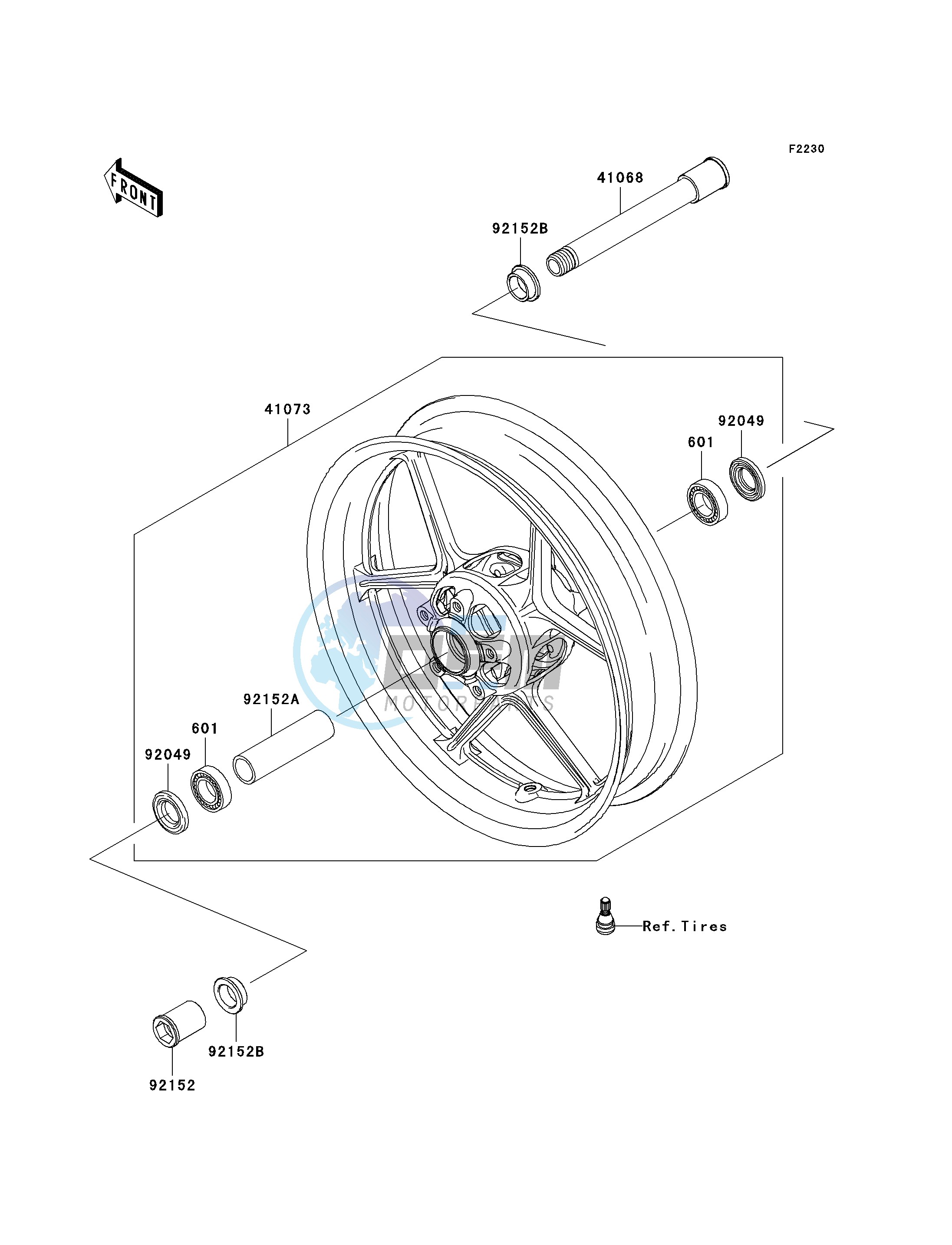 FRONT WHEEL