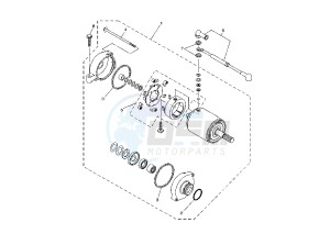 YFM FW KODIAK 400 drawing STARTING MOTOR