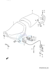 RF600R (E28) drawing SEAT