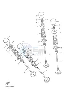 XJ6N 600 XJ6-N (NAKED) (20SV) drawing VALVE