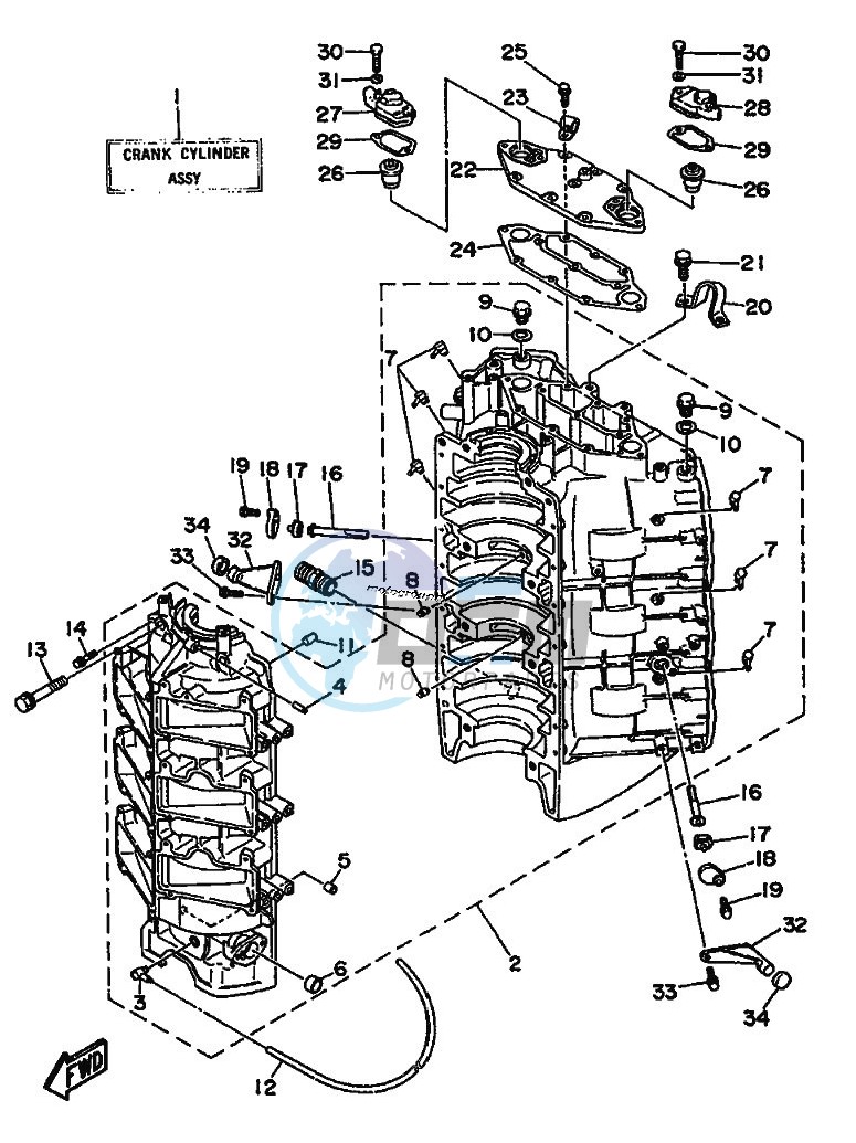 CYLINDER--CRANKCASE-1