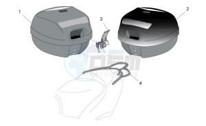 SR 50 H2O new ie AND carb. drawing Acc. - Top/cases side cases