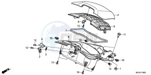 GL1800C drawing SHELTER CASE