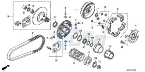 FJS600AB SilverWing ED drawing DRIVEN FACE