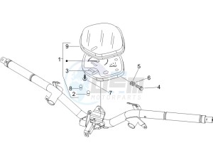 Liberty 50 4t Delivery drawing Meter combination - Cruscotto