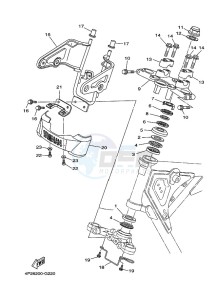 YBR125E YBR125 (BN9C) drawing STEERING